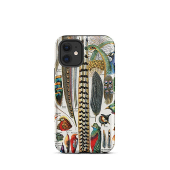 Plumes and Feathers - Adolphe Philippe Millot Phone Case, Adolphe Millot Plumes, Millot Plumes Case, Adolphe Millot Art