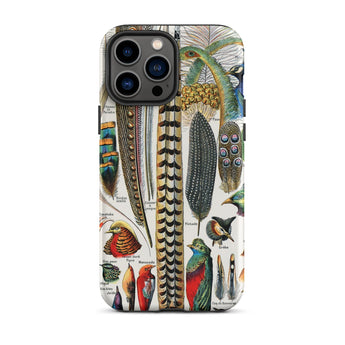Plumes and Feathers - Adolphe Philippe Millot Phone Case, Adolphe Millot Plumes, Millot Plumes Case, Adolphe Millot Art
