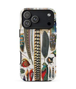 Iphone 17 Pro Max / Matte Plumes and Feathers - Adolphe Philippe Millot Phone Case, Art