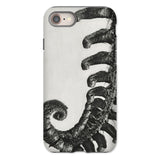 Polystichum Munitum (prickly Shield–fern) - Karl Blossfeldt Iphone Case, 8 / Matte, Phone Case Black White Octopus Tentacle Design