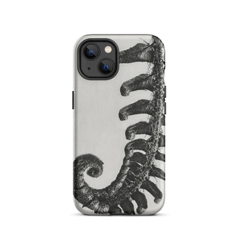 Polystichum Munitum (prickly Shield–fern) - Karl Blossfeldt Phone Case Iphone 13 / Matte Fern-patterned Phone Case Karl Blossfeldt,