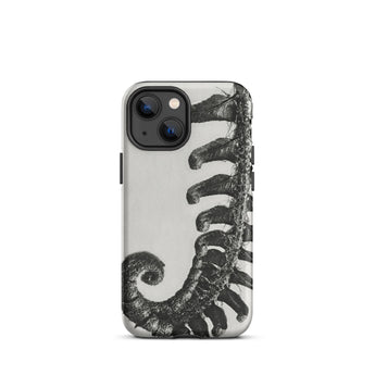 Polystichum Munitum (prickly Shield–fern) - Karl Blossfeldt Phone Case Iphone 13 Mini / Matte Fern-patterned Phone Case Karl Blossfeldt,