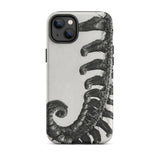 Polystichum Munitum (prickly Shield–fern) - Karl Blossfeldt Phone Case Iphone 14 Plus / Matte Fern-patterned, Blossfeldt’s Botanical