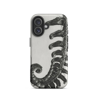 Polystichum Munitum (prickly Shield–fern) - Karl Blossfeldt Phone Case Iphone 16 / Matte Fern-patterned Phone Case Karl Blossfeldt,
