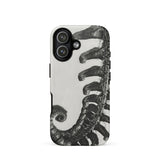 Polystichum Munitum (prickly Shield–fern) - Karl Blossfeldt Phone Case Iphone 17 / Matte Black White Octopus Tentacle Phone Case Textured