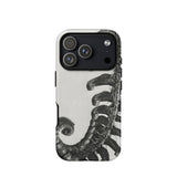 Polystichum Munitum (prickly Shield–fern) - Karl Blossfeldt Phone Case Iphone 17 Pro / Matte Iphone 13 Pro Max Case Octopus Design Black