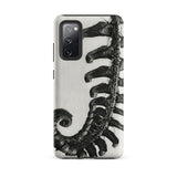 Polystichum Munitum (prickly Shield–fern) - Karl Blossfeldt Phone Case Samsung Galaxy S20 Fe / Matte Black White Fern Spine Phone Case