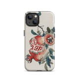 Granaatappel - Kōno Bairei Kacho-ga Fruit iPhone-hoesje, 13 / Mat, Telefoonhoesjes, Toby Leon