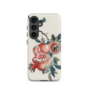 Pomegranate - Kōno Bairei Kacho-ga Fruit Phone Case, Samsung Galaxy S24 / Matte, Mobile Cases, Toby Leon