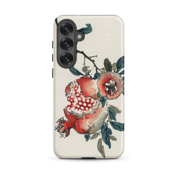 Pomegranate - Kōno Bairei Kacho-ga Fruit Phone Case, Samsung Galaxy S25 Plus / Matte, Mobile Cases, Toby Leon