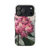 Pontic Rhododendron - Robert John Thornton Phone Case Iphone 17 Pro Max / Matte 12 Pink Floral Design, Thorpe, Mobile Cases
