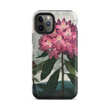 Pontic Rhododendron - Robert John Thornton Phone Case Iphone 11 Pro / Matte Floral-patterned Iphone Case Pontic Rhododendron, Thorpe Case,