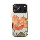Papaveri - Custodia per iPhone Shin-hanga di Ohara Koson, 17 Pro Max / Opaco, Custodie per telefoni cellulari, Toby Leon