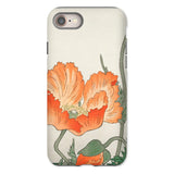 Papaveri - Ohara Koson Shin-hanga Custodia Iphone, 8 / Opaca, Custodie per Cellulari, Toby Leon