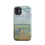 Mohnfelder bei Argenteuil - Claude Monet iPhone-Hülle, 11 / Matt, Handyhüllen, Toby Leon