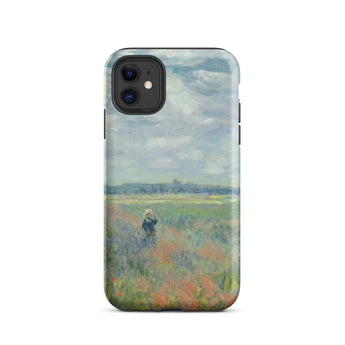 Mohnfelder bei Argenteuil - Claude Monet iPhone-Hülle, 11 / Matt, Handyhüllen, Toby Leon