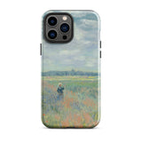 Mohnfelder bei Argenteuil - Claude Monet iPhone-Hülle, 13 Pro Max / Glänzend, Handyhüllen, Toby Leon