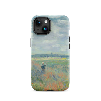 Mohnfelder bei Argenteuil - Claude Monet iPhone-Hülle, 15 / Matt, Handyhüllen, Toby Leon