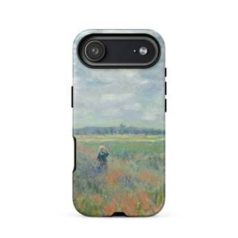 Mohnfelder bei Argenteuil - Claude Monet iPhone-Hülle, 17 Air / Matt, Handyhüllen, Toby Leon