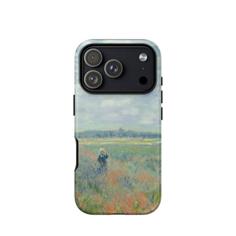 Mohnfelder bei Argenteuil - Claude Monet iPhone-Hülle, 17 Pro / Matt, Handyhüllen, Toby Leon