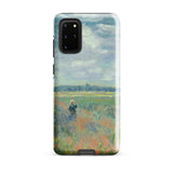 Poppy Fields Near Argenteuil - Claude Monet Phone Case, Samsung Galaxy S20 Plus / Gloss, Mobile Cases, Toby Leon