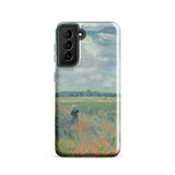 Poppy Fields Near Argenteuil - Claude Monet Phone Case, Samsung Galaxy S21 / Gloss, Mobile Cases, Toby Leon