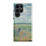 Poppy Fields Near Argenteuil - Claude Monet Phone Case, Samsung Galaxy S23 Ultra / Gloss, Mobile Cases, Toby Leon