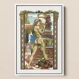 Porteur D’amphore - Maurice Desvallieres Art Print / Canvas, 12x18’’ / 31x46cm / White Frame, Posters Prints & Visual Artwork, Toby Leon
