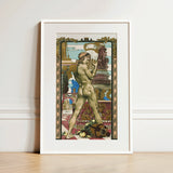 Porteur D’amphore - Maurice Desvallieres Art Print / Canvas, 12x18’’ / 31x46cm / White Frame / Matboard, Posters Prints & Visual Artwork,