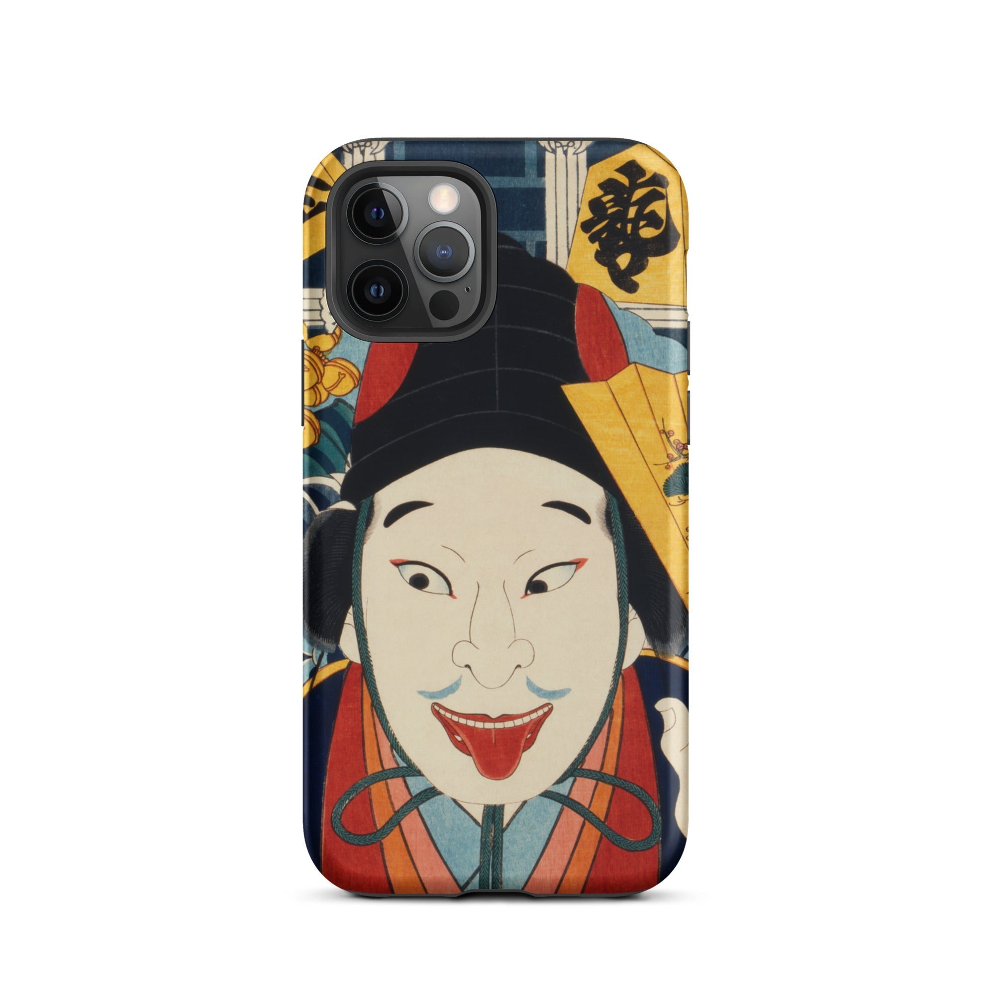 Portrait of an Actor Toyohara Kunichika Iphone Case, 12 Pro / Matte, Japanese Art Phone Case