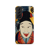 Portrait of an Actor - Toyohara Kunichika Phone Case, Samsung Galaxy S21 / Matte, Mobile Cases, Toby Leon