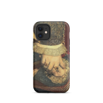 Ritratto di Jane Seymour - Custodia per iPhone di Hans Holbein Der Juengere, 12 Mini / Opaca, Custodie per telefoni cellulari, Toby Leon