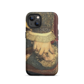 Ritratto di Jane Seymour - Custodia per iPhone di Hans Holbein Der Juengere, 13 / Opaca, Custodie per telefoni cellulari, Toby Leon