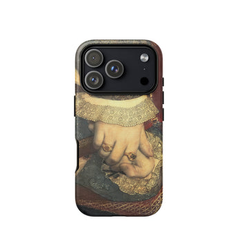 Ritratto di Jane Seymour - Custodia per iPhone di Hans Holbein Der Juengere, 17 Pro / Opaca, Custodie per telefoni cellulari, Toby Leon
