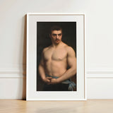 Portrait of Maurice Deriaz - Gustave Courtois Art Print / Canvas, Prints