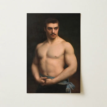 Portrait of Maurice Deriaz - Gustave Courtois Art Print / Canvas, Prints