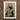 Wooden Framed Vintage Tattoo Portrait Charles Eisenmann’s Photograph, Tattooed Man Posed, Female Bust Etched