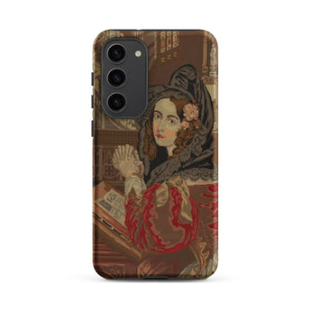 Prayer Break - Gothic Revival Embroidered Phone Case, Samsung Galaxy S23 Plus / Matte, Mobile Cases, Toby Leon