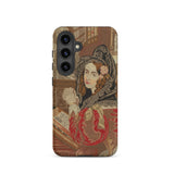 Prayer Break - Gothic Revival Embroidered Phone Case, Samsung Galaxy S24 / Matte, Mobile Cases, Toby Leon