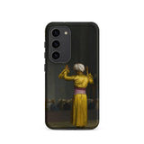 Prayer in the Mosque - Jean-leon Gerome Phone Case Samsung Galaxy S23 / Matte Black Phone Case Classical Painting Figure Golden Robes Cairo