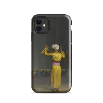 Prayer in the Mosque - Jean-leon Gerome Phone Case Iphone 11 / Gloss Black Phone Case Classical Painting Figure Golden Robes Cairo Mosque