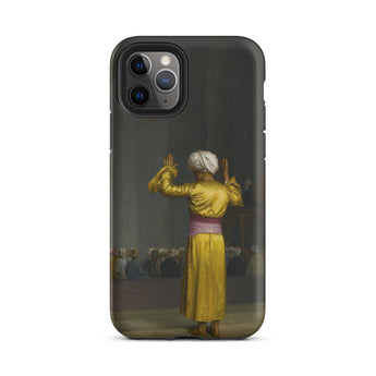 Prayer in the Mosque - Jean-leon Gerome Phone Case Iphone 11 Pro / Matte Black Phone Case Classical Painting Figure Golden Robes Cairo