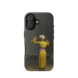 Prayer in the Mosque - Jean-leon Gerome Phone Case Iphone 17 / Matte Black Phone Case Classical Painting Man Golden Robe Cairo Mosque