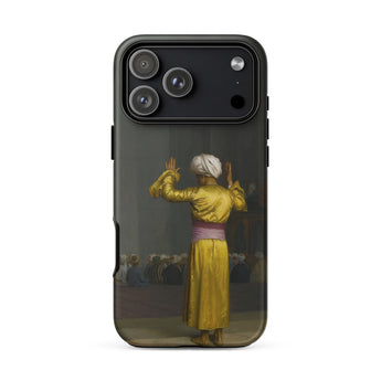 Prayer in the Mosque - Jean-leon Gerome Phone Case Iphone 17 Pro Max / Matte Black Phone Case Detailed Painting Man Golden Robe Cairo