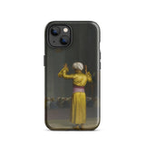 Prayer in the Mosque - Jean-leon Gerome Phone Case Iphone 13 / Gloss Black Phone Case Printed Classical Painting Figure Golden Cairo Mosque