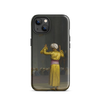 Prayer in the Mosque - Jean-leon Gerome Phone Case Iphone 13 / Gloss Black Phone Case Printed Classical Painting Figure Golden Cairo Mosque