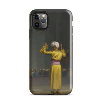 Prayer in the Mosque - Jean-leon Gerome Phone Case Iphone 11 Pro Max / Gloss Black Phone Case Printed Classical Painting Figure Golden