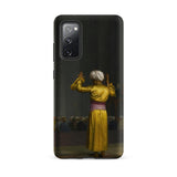 Prayer in the Mosque - Jean-leon Gerome Phone Case Samsung Galaxy S20 Fe / Matte Black Phone Case Printed Classical Painting Figure Golden