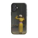 Prayer in the Mosque - Jean-leon Gerome Phone Case Iphone 16 Plus / Gloss Black Phone Case Printed Classical Painting Figure Golden Cairo
