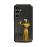Prayer in the Mosque - Jean-leon Gerome Phone Case Samsung Galaxy S24 Plus / Gloss Black Phone Case Printed Classical Painting Figure